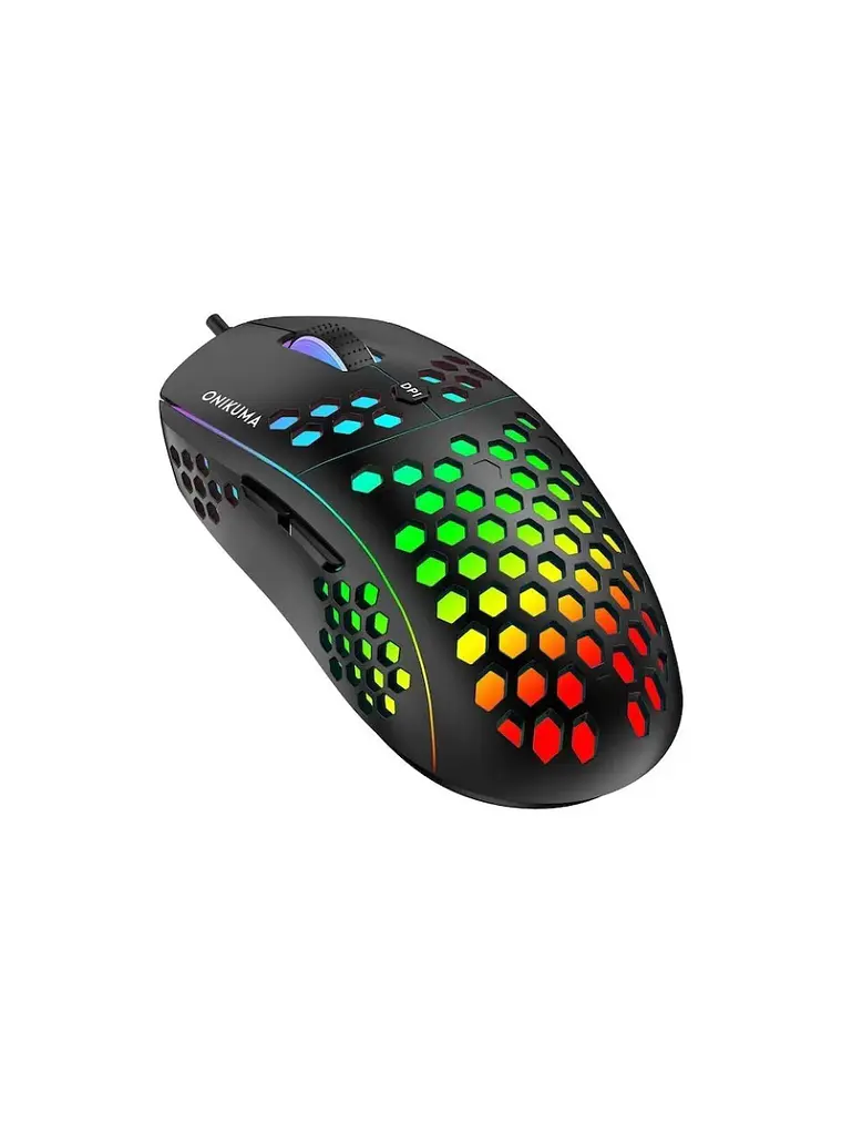 Mouse Gamer Onikuma Cw903 Rgb Negro  1