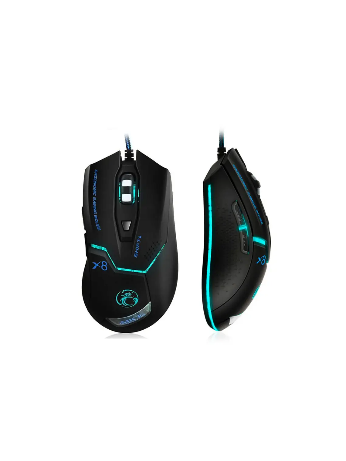 Mouse Gamer Imice Modelo X8 3600 Dpi Òptico 1