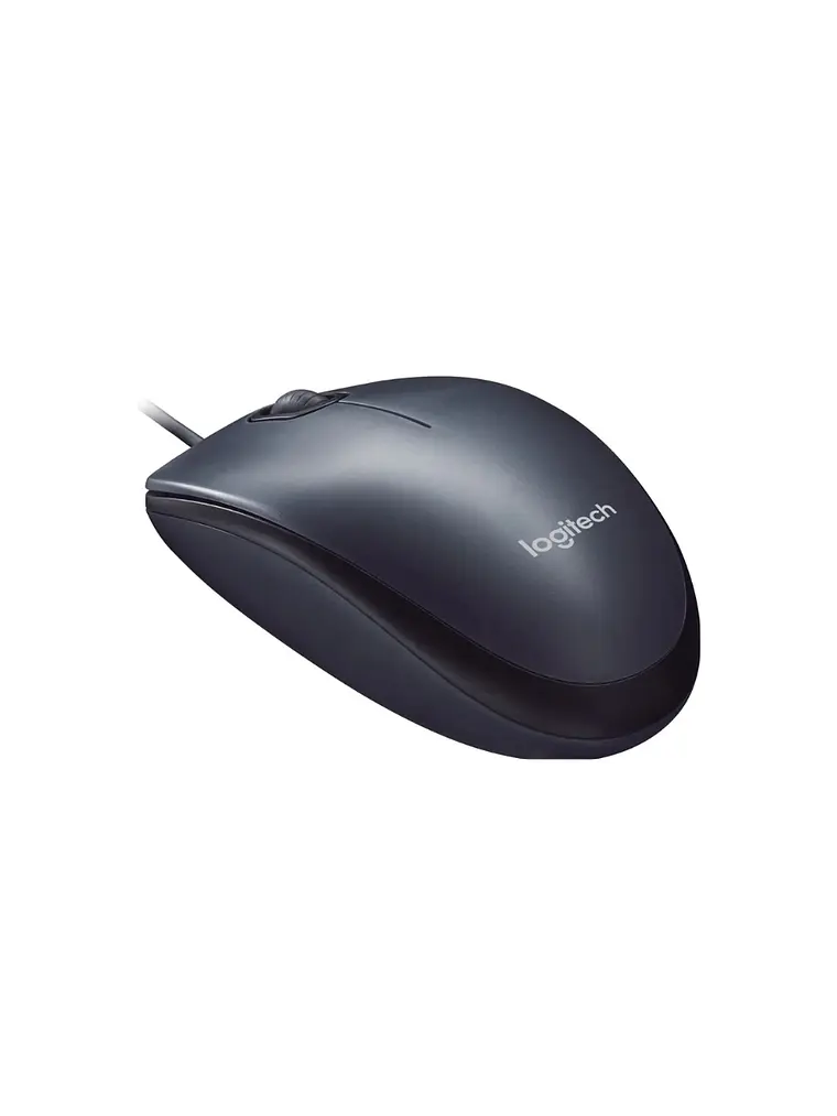 Mouse Alambrico Usb Logitech M90 Negro 3