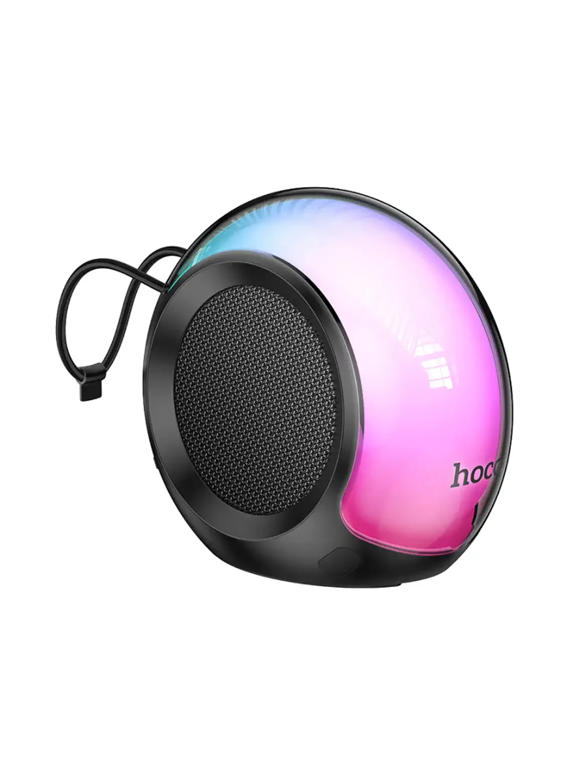 Parlante Hoco DS65 Ambient Light Snail Negro 1
