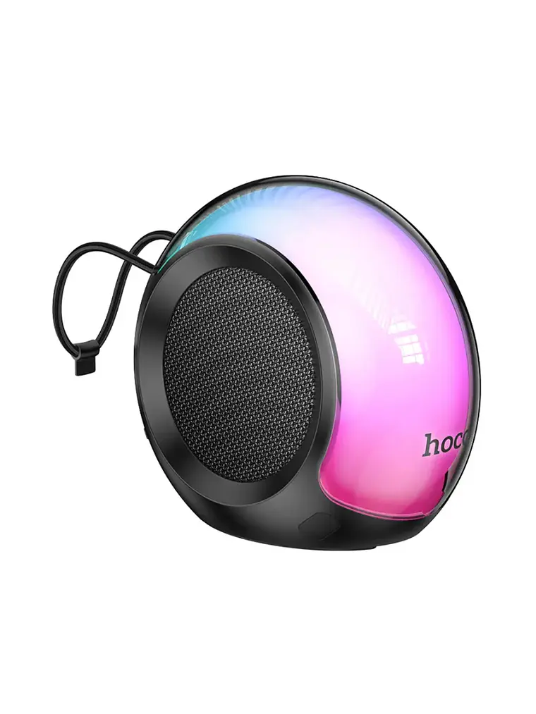 Parlante Hoco DS65 Ambient Light Snail Negro 1