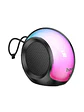 Parlante Hoco DS65 Ambient Light Snail Negro - Miniatura 1