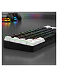 Teclado Mecanico 60% Gamer 61 teclas G70 blanco y negro - Miniatura 2
