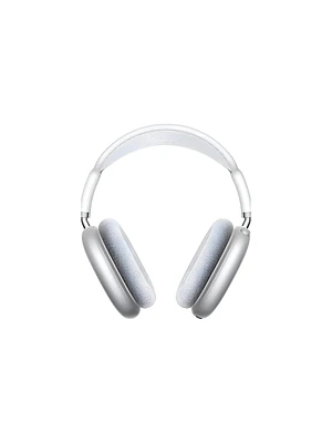 Audífonos Inalámbricos Hoco W65 Bluetooth con Micrófono y Cancelación de Ruido color plata