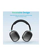 Audífono Bluetooth Hoco W35 Air 45hrs Para iPhone O Android Color Negro - Miniatura 3