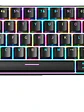 Teclado Gamer Mecánico 61 Teclas Rgb 22 Anti-ghosting - Miniatura 1