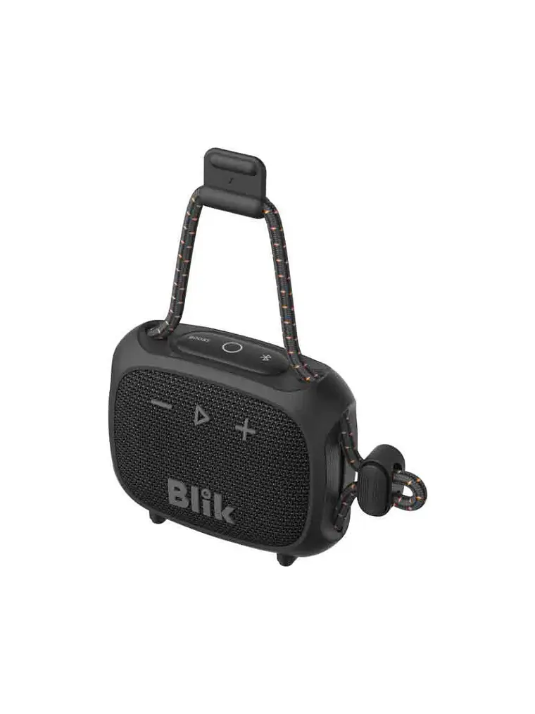 Parlante Bluetooth Blik Rider 8w Ipx7 5h Clip Tws Negro 2