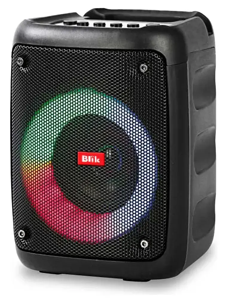 Parlante Karaoke Blik Voice Bluetooth Con Micrófono Color Negro 2