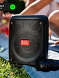 Parlante Karaoke Blik Voice Bluetooth Con Micrófono Color Negro - Miniatura 3