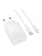 Cargador Borofone Ba75a 30w  Tipo C a Lightning Para Iphone - Miniatura 1