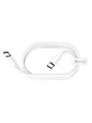 Cable Hoco X51 Data Tipo C A Tipo C 100w 1m Blanco - Miniatura 3
