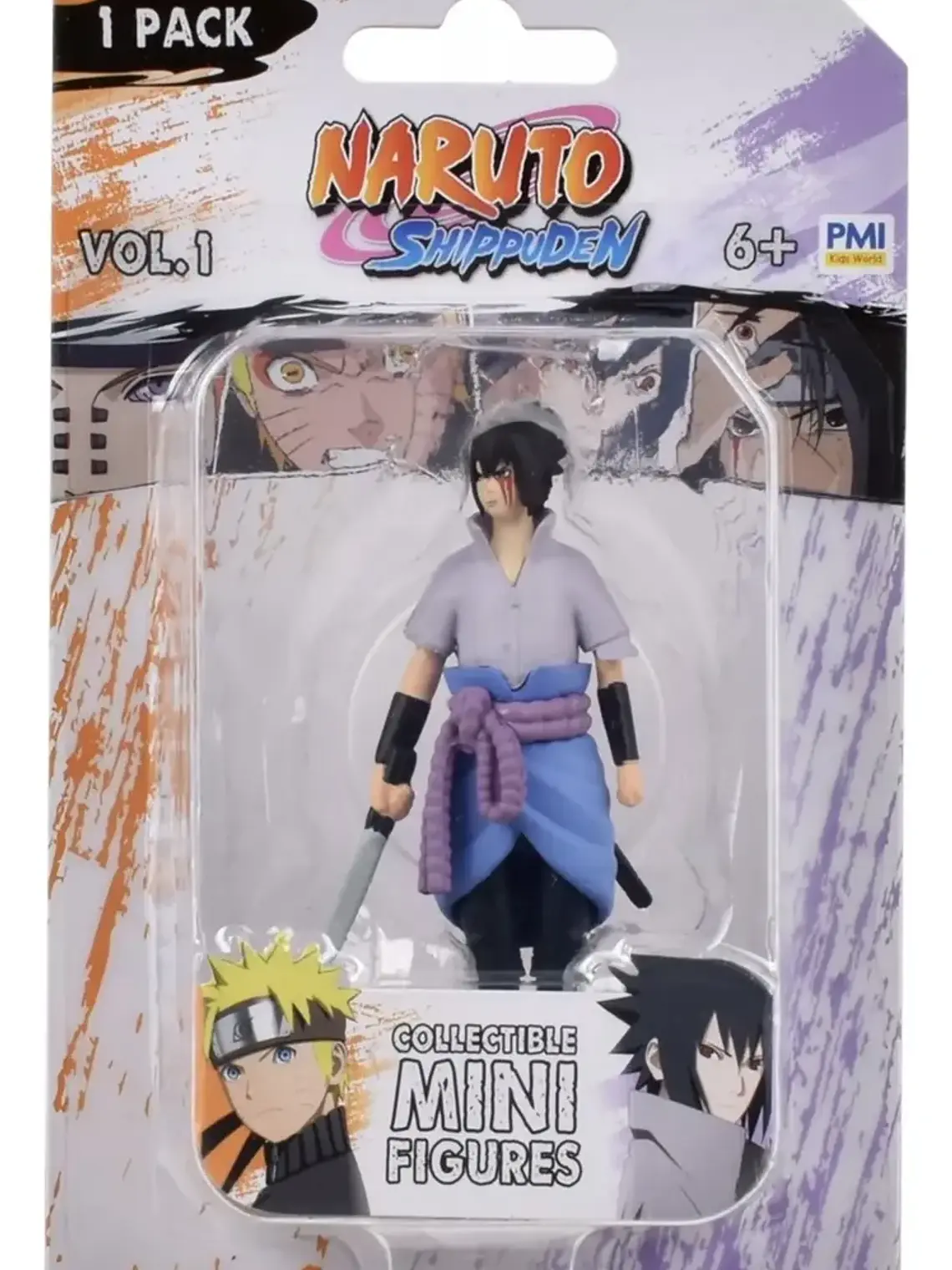 Figura Coleccionables 7 Cm Naruto - Sasuke Uchiha Sharingan 1