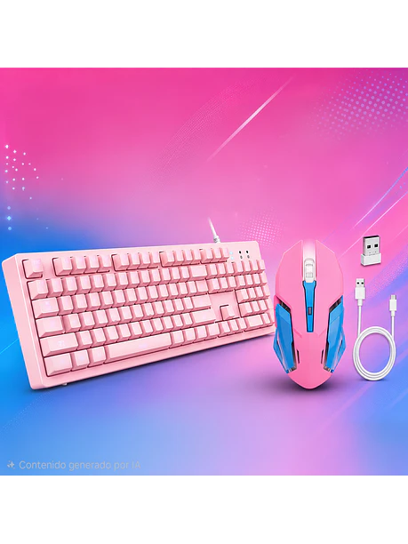 Pack Gamer Rosa 1