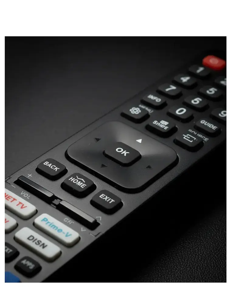 Control Remoto Universal IRM Negro Botón Disney+ y Prime Video Model 13604 3