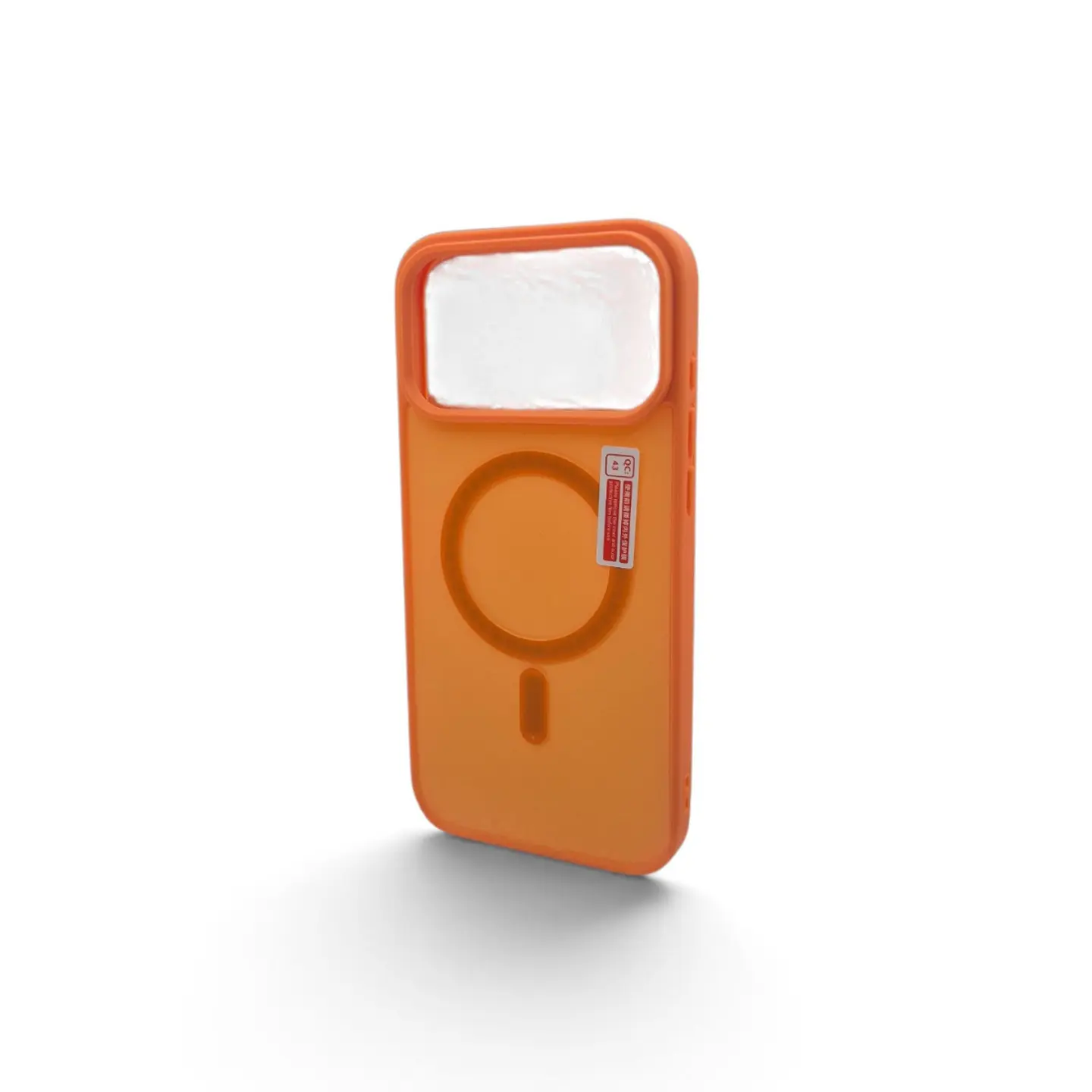 Carcasa protectora para iPhone 17 Pro Max Naranja 1