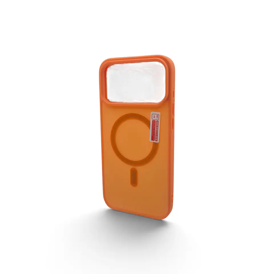 Carcasa protectora para iPhone 17 Pro Max Naranja 1