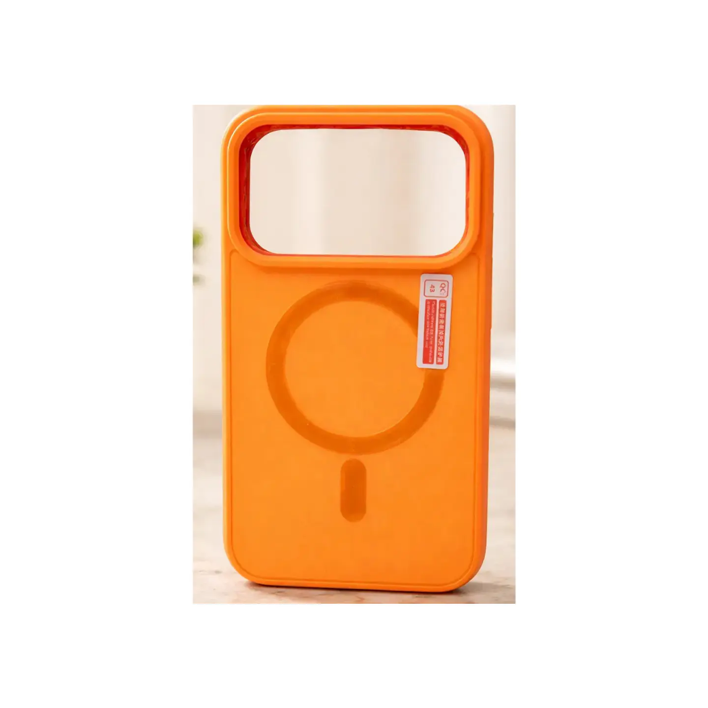 Carcasa protectora para iPhone 17 Pro Max Naranja 3