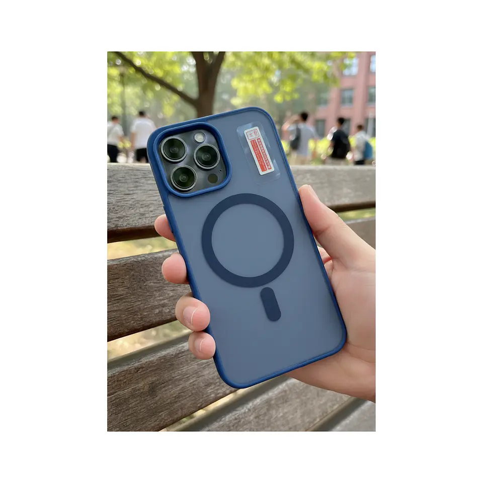 Carcasa Protectora Iphone15 Promax Azul 2