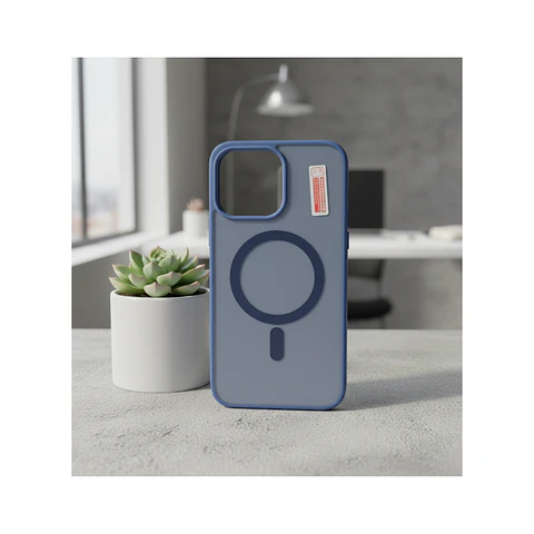 Carcasa Protectora Iphone15 Promax Azul