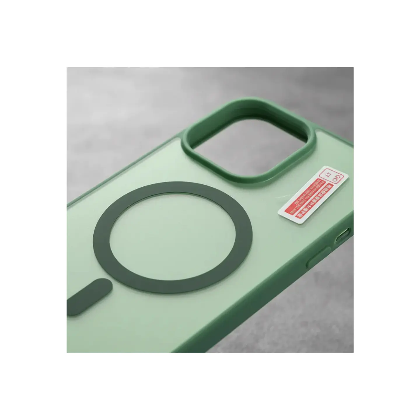 Carcasa Protectora Iphone15 Promax Verde 2