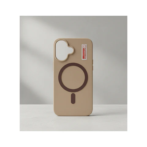 Carcasa Protectora Iphone17 Beige