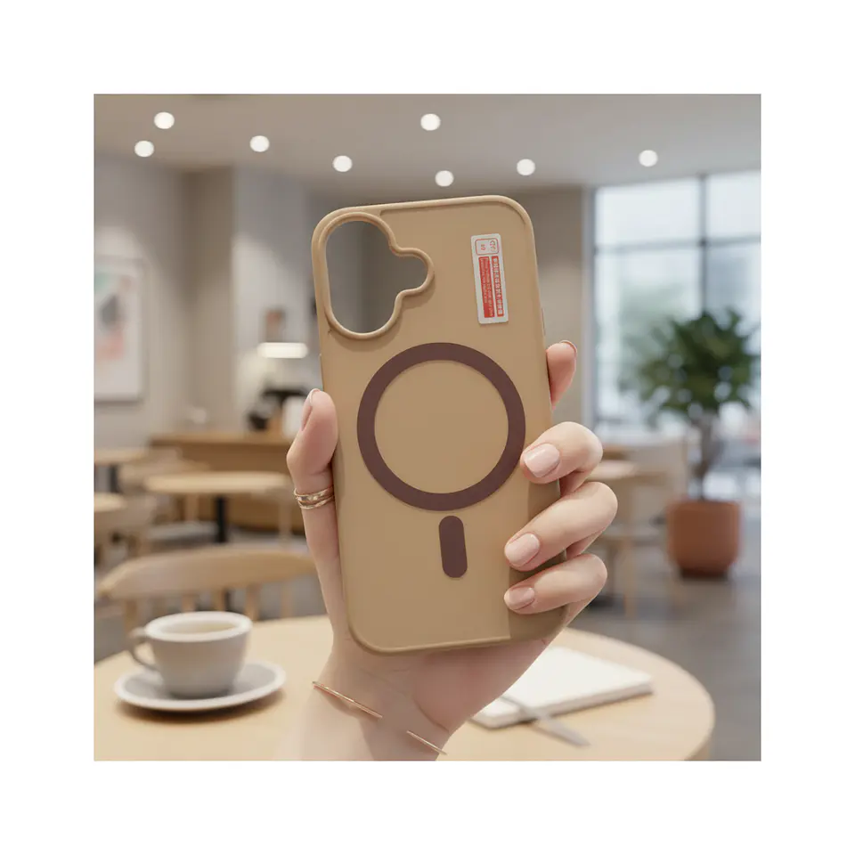 Carcasa Protectora Iphone17 Beige 4