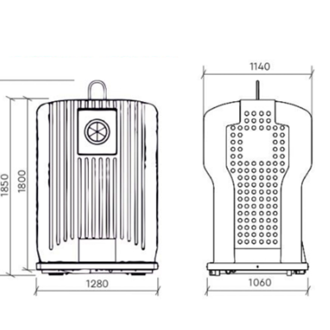 Contentor CYCLEA 2.5 M3 3