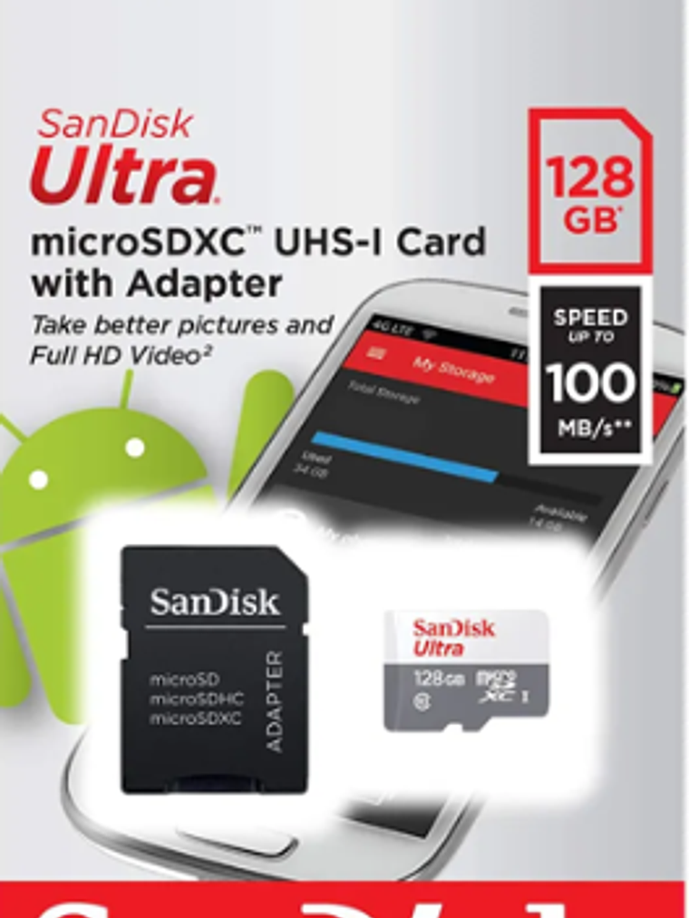 MICRO SD SANDISK ULTRA 128 GB 1
