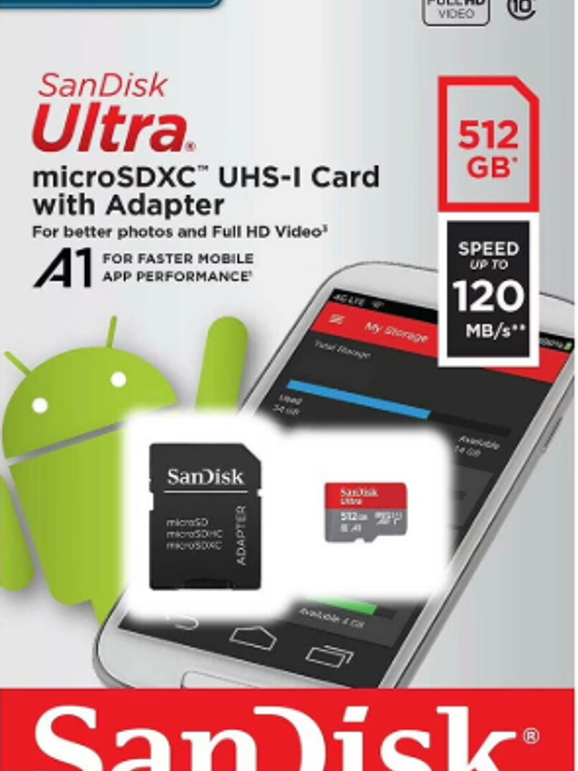 MICRO SD SANDISK ULTRA 512 GB 1