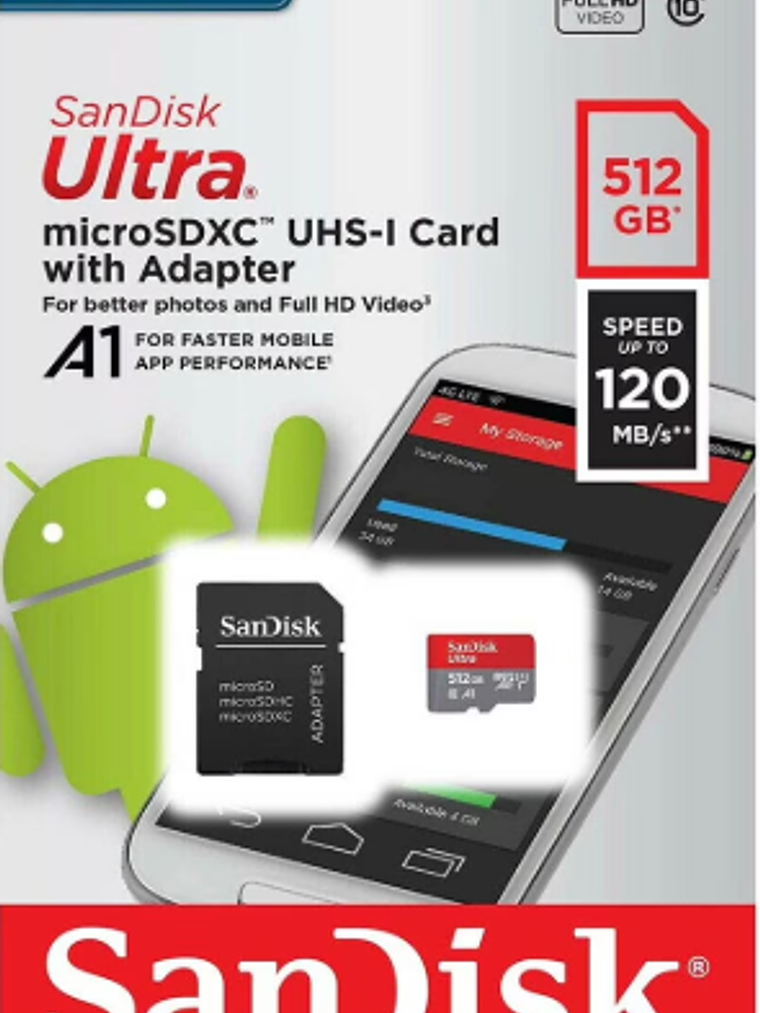 MICRO SD SANDISK ULTRA 512 GB 1