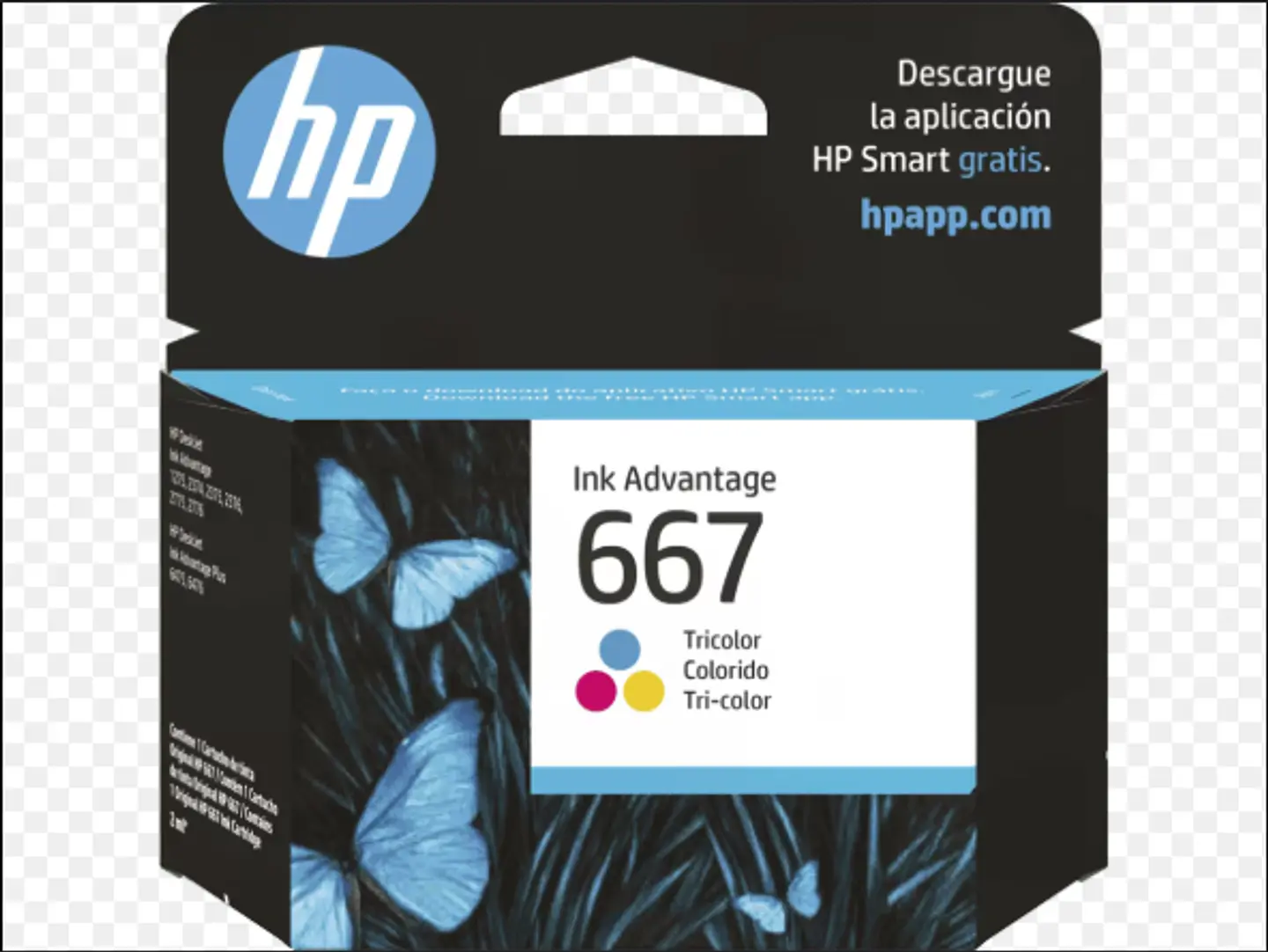 TINTA HP 667 COLOR 1