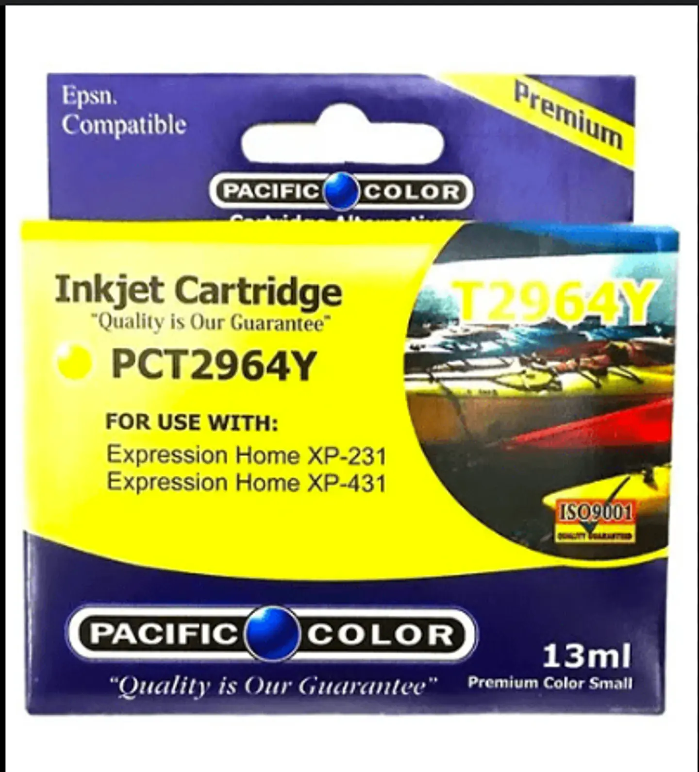 TINTA PACIFIC COLOR 296 AMARILLO 1