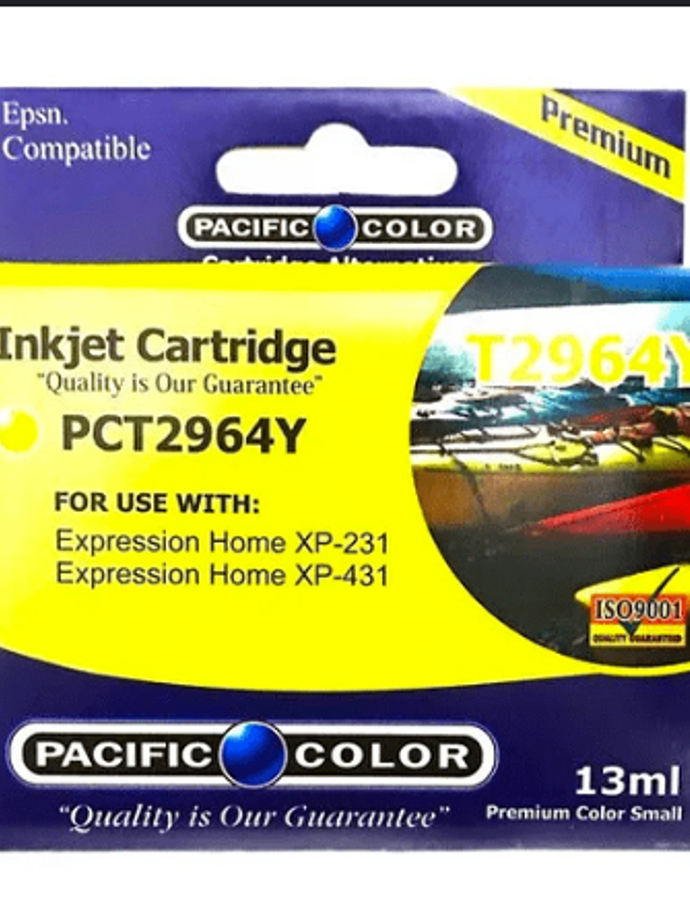 TINTA PACIFIC COLOR 296 AMARILLO 1
