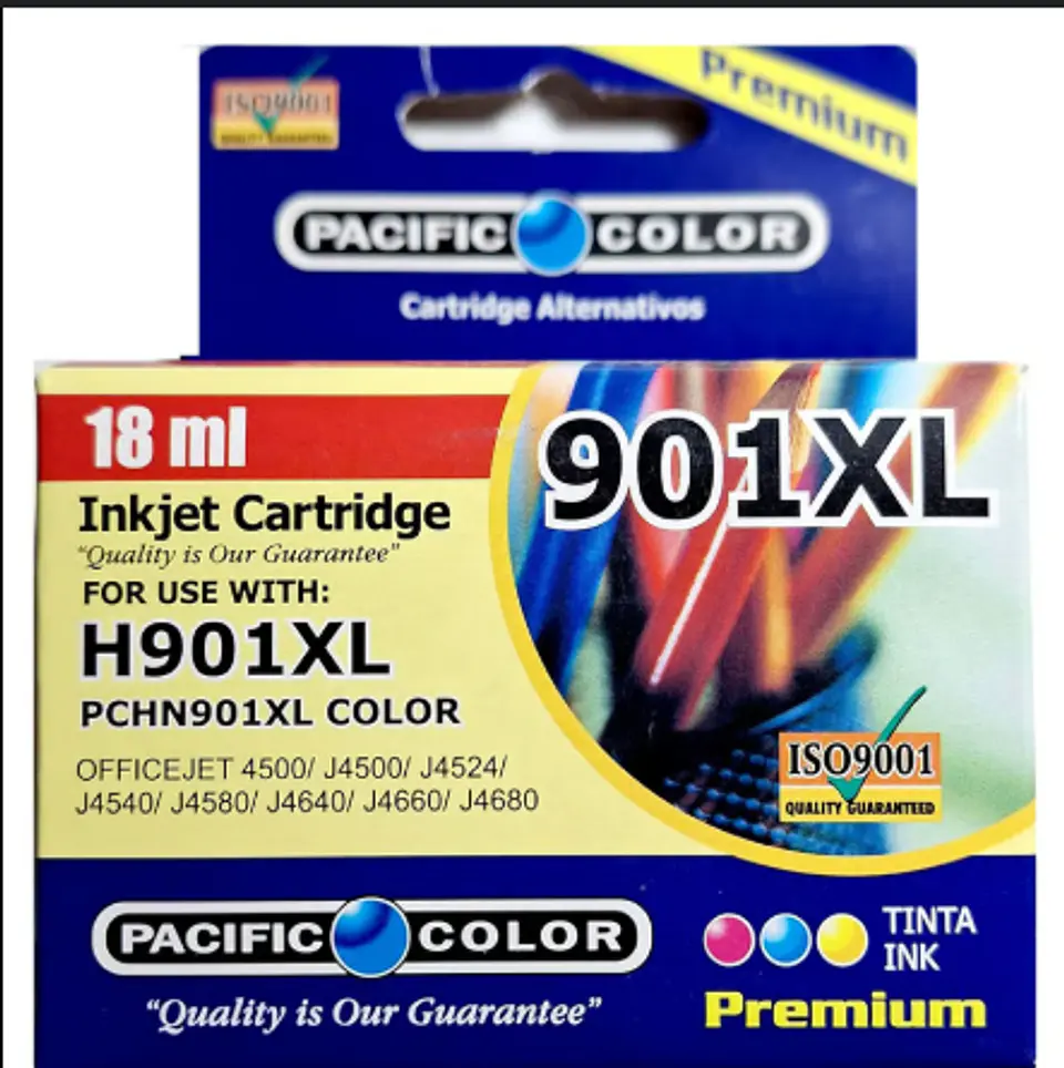 TINTA PACIFIC COLOR 901 BK 1
