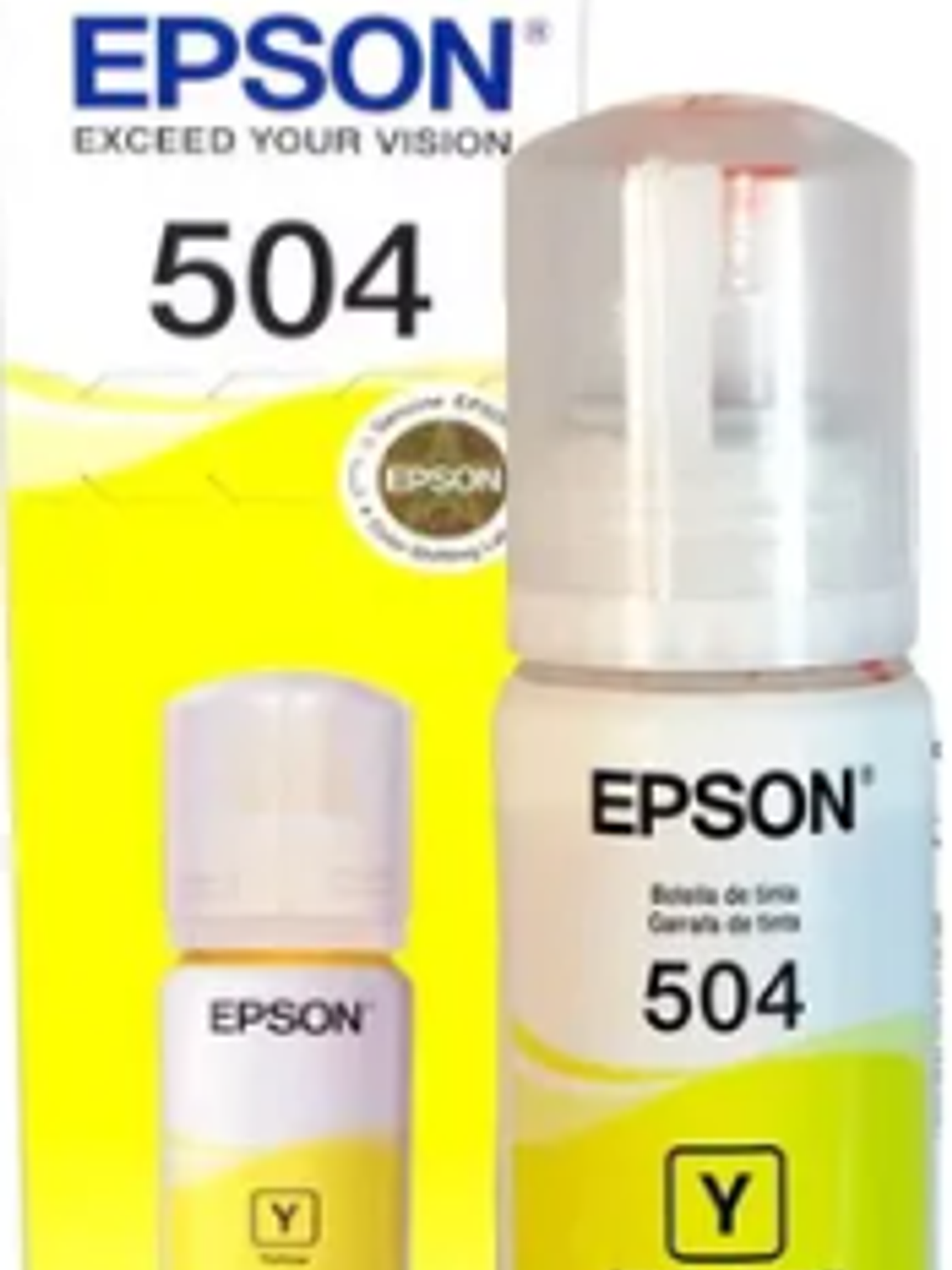 TINTA EPSON 504 AMARILLO 1