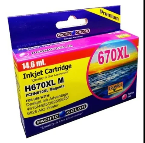 TINTA PACIFIC COLOR 670 MAGENTA