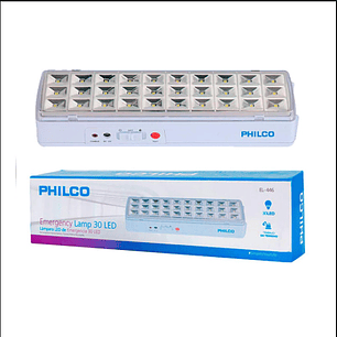 LAMPARA DE EMERGENCIA PHILCO 30 LED