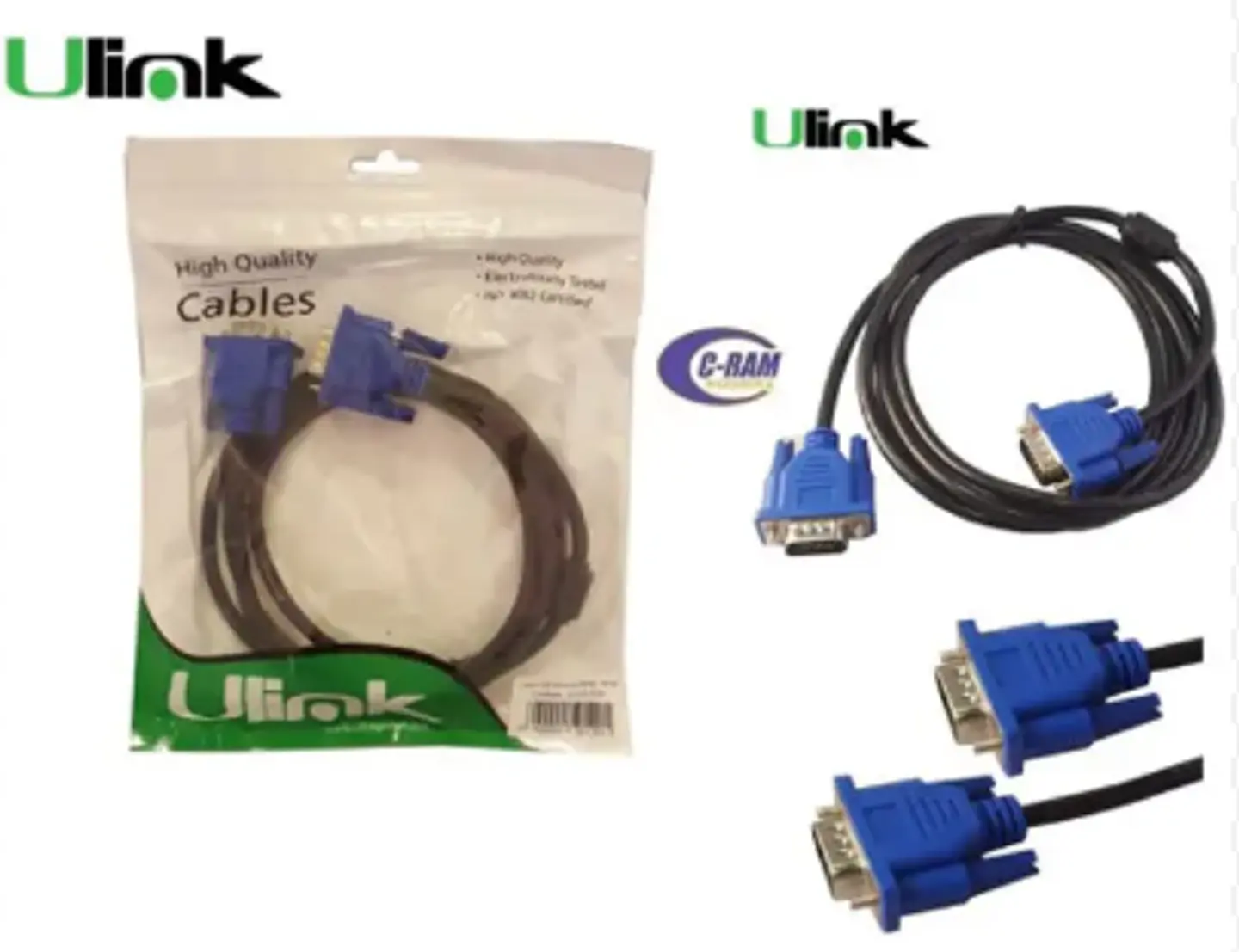 CABLE VGA 6 MTS ULINK 1