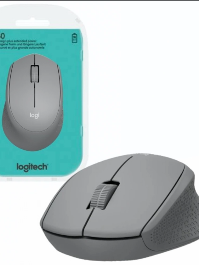 MOUSE LOGITECH M280 GRIS 1