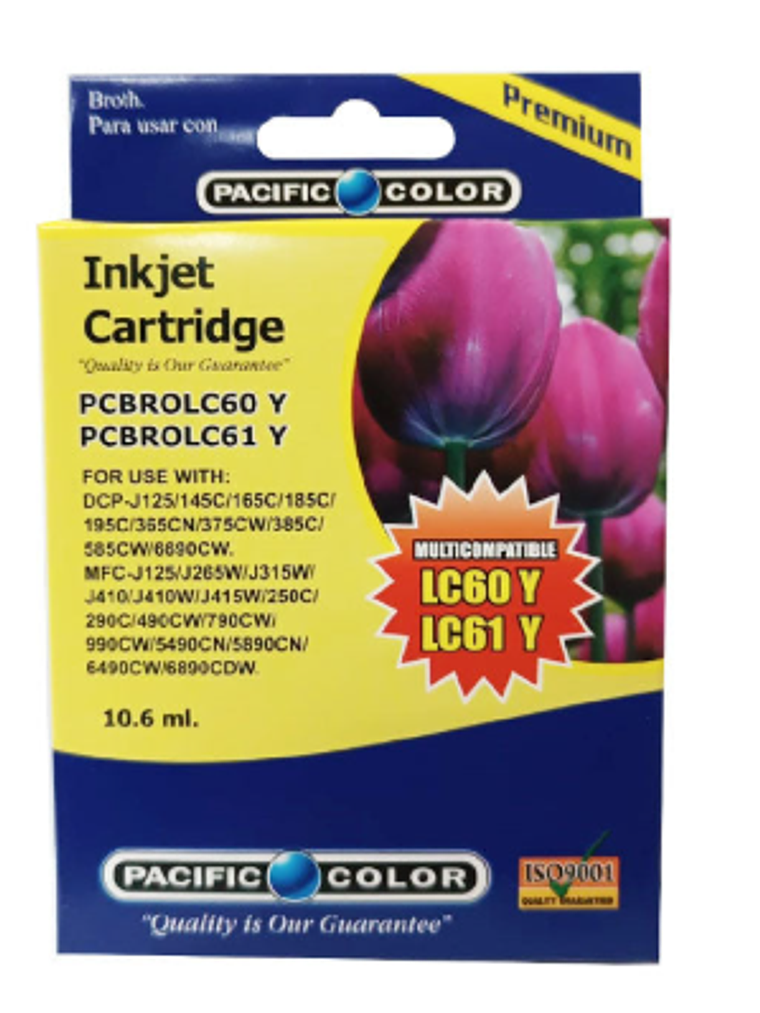 TINTA PACIFIC COLOR LC60 AMARILLO 1