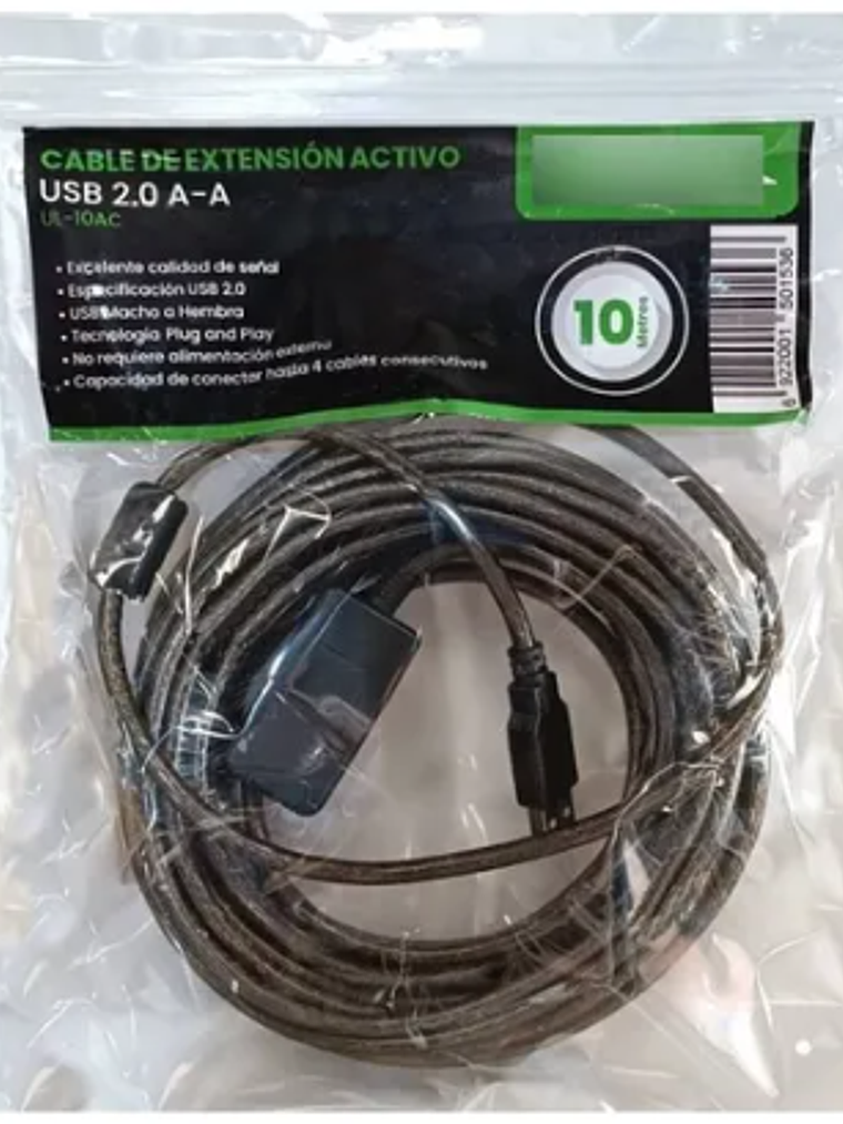 EXTENSION USB ACTIVA 2.0 10 MTS ULINK 1