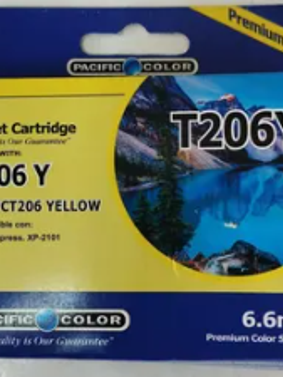 TINTA PACIFIC COLOR T206 AMARILLO 1