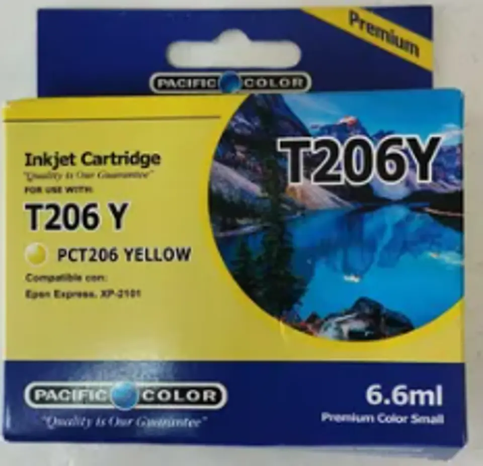 TINTA PACIFIC COLOR T206 AMARILLO 1