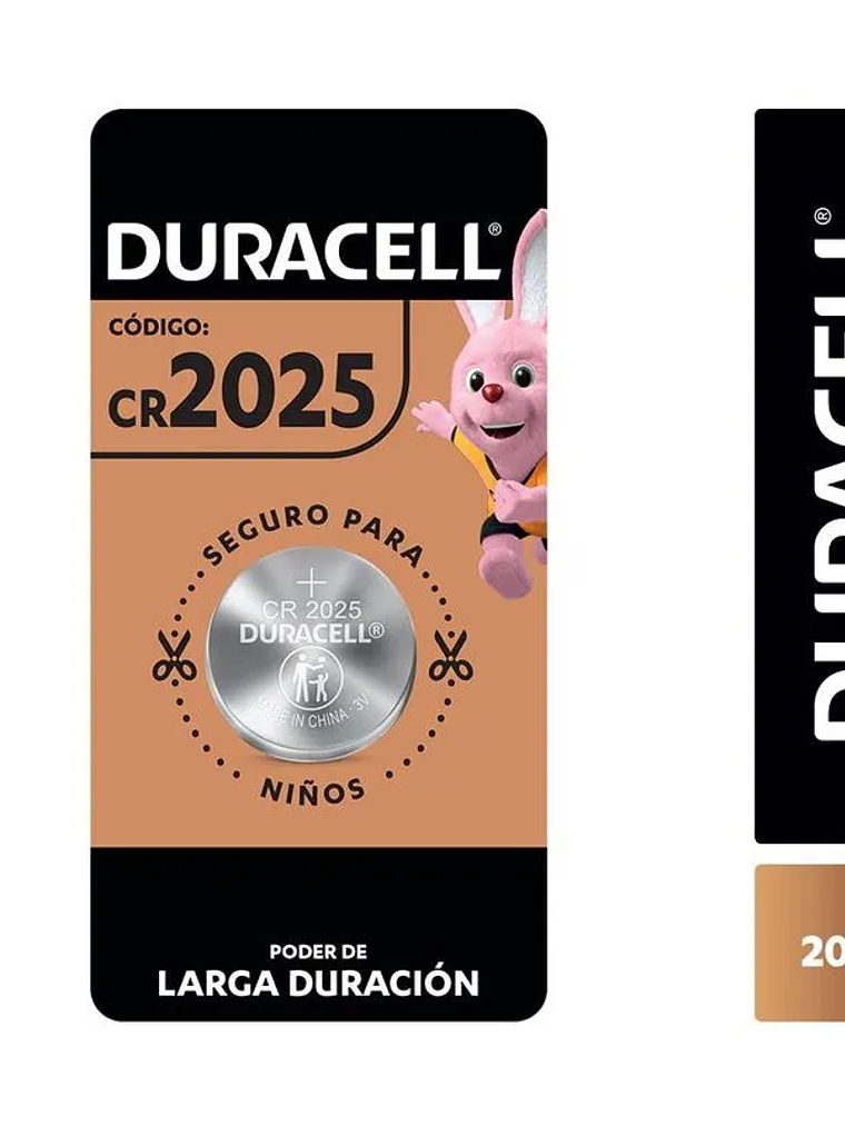 PILA CR 2025 DURACELL  1