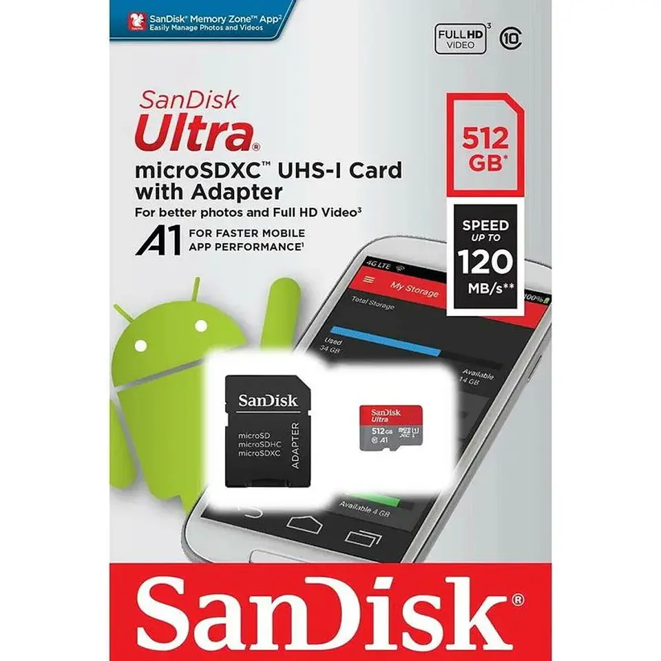 MICROSD SANDISK ULTRA 512 GB 1