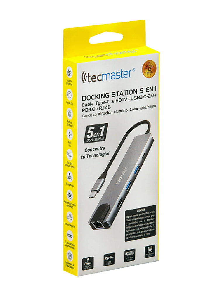 DOCKING STATION 5 EN 1 TECMASTER 1