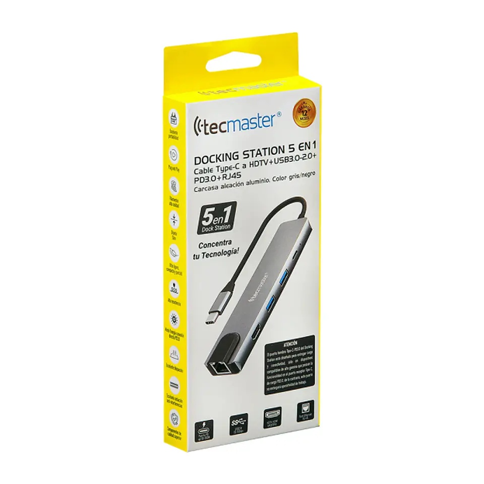 DOCKING STATION 5 EN 1 TECMASTER 1