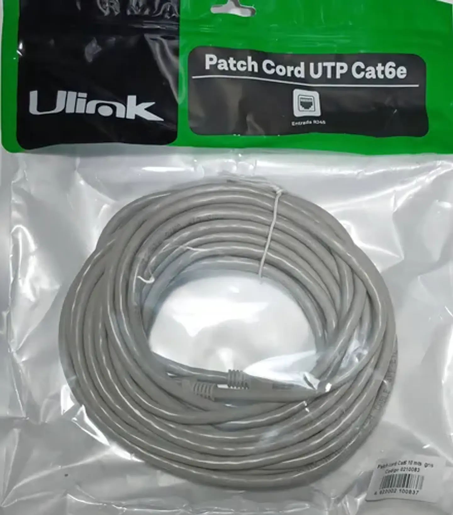 CABLE DE RED 40 MTS CAT 6 ULINK 1
