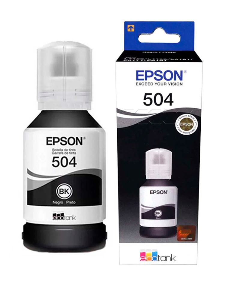 TINTA EPSON 504 BK 1