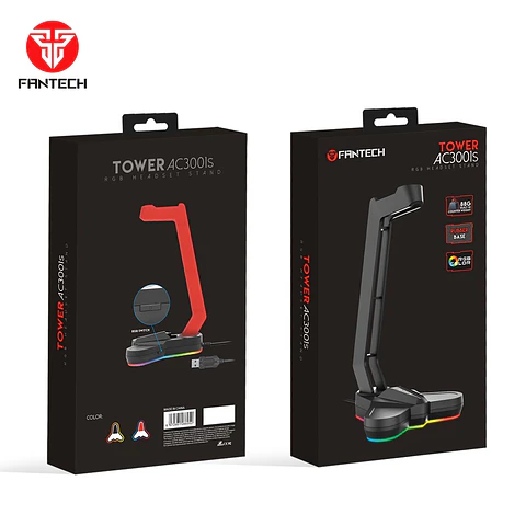 SOPORTE AUDIFONO FANTECH NEGRO